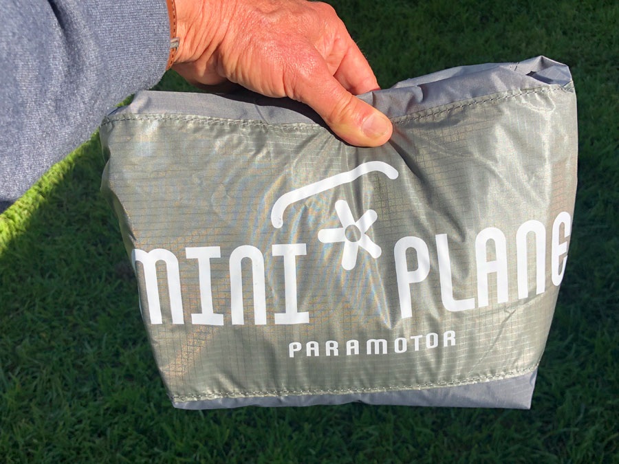 Miniplane Grey Paramotor Cover