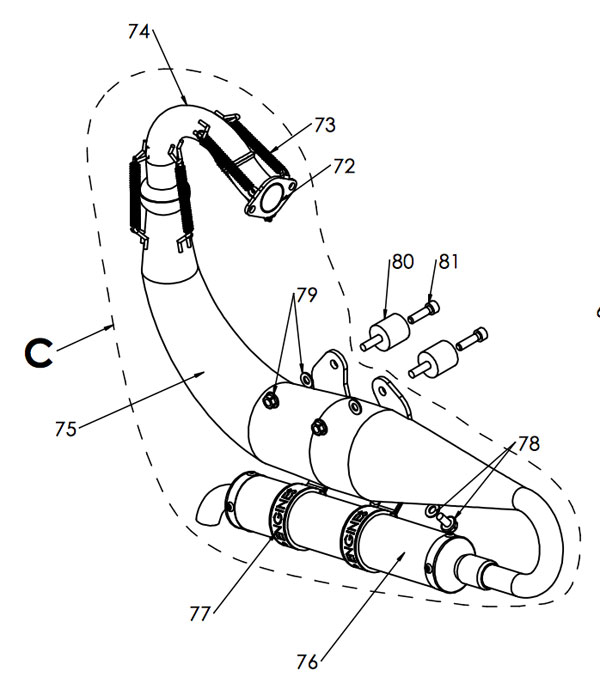 Minari Muffler Diagram