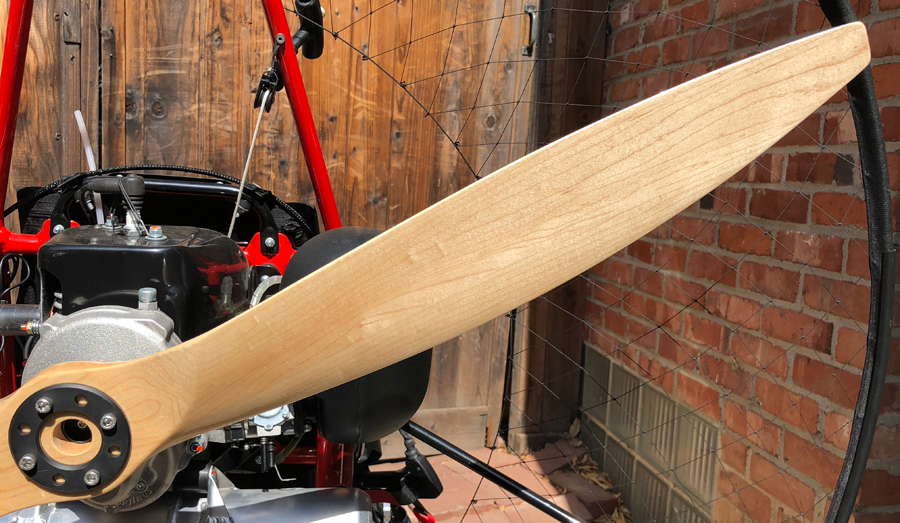 125cm Yueny Carbon Fiber Top 80 Powered Paraglider Paramotor Propeller